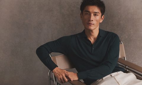 eton knit collection man in polo