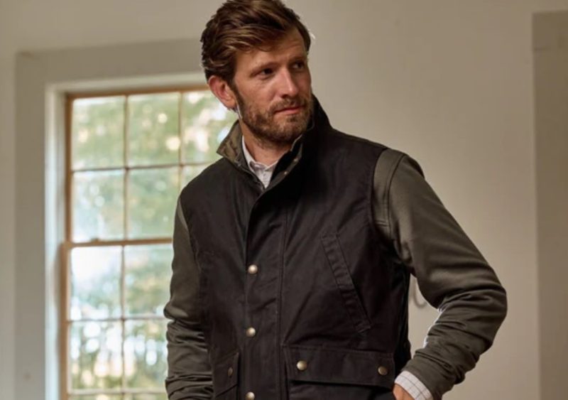 Man in Tom Beckbe vest