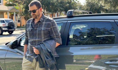 Man in graphene flannel