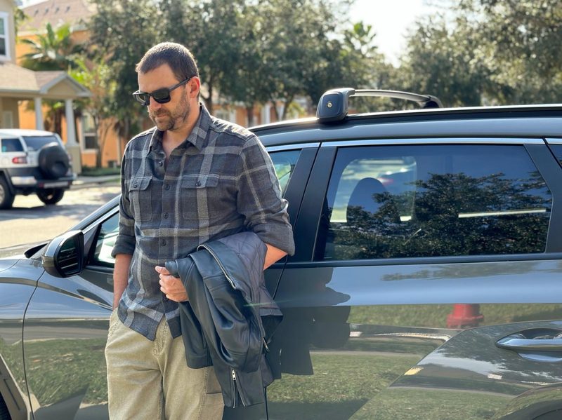 Man in graphene flannel