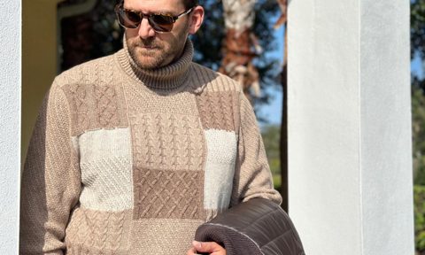 Man in a turtleneck