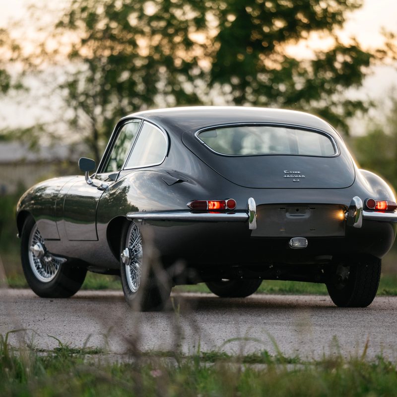 Classic Jaguar converted to EV