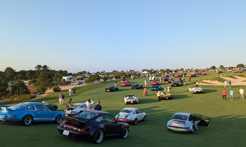 The Bridge VIII Cars parked on fairway