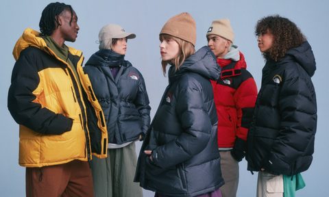 People wearing The North Face parkas