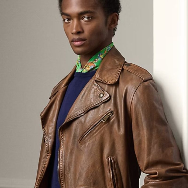 RLPL leather jacket