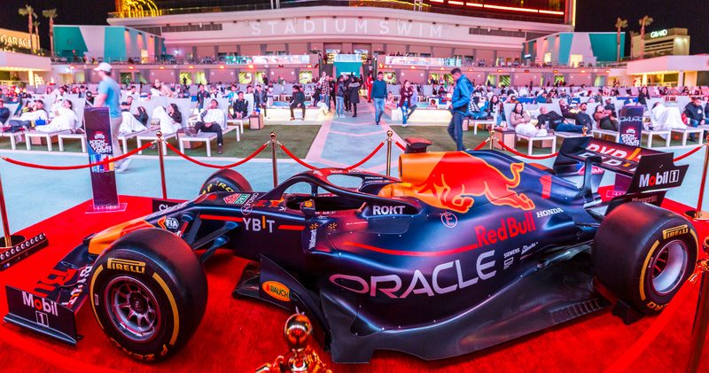 Red Bull Watch Party at Stadium Swim in the Circa Resort & Casino.