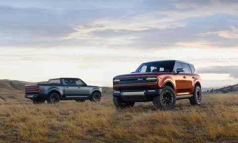 Scout Motors EV truck and SUV