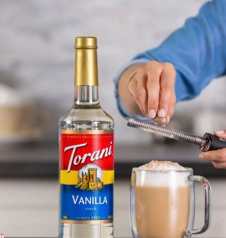 Torani vanilla syrup