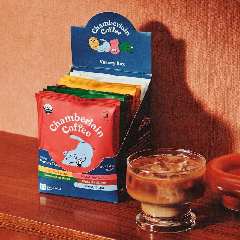 Chamberlain Coffee cold brew singles