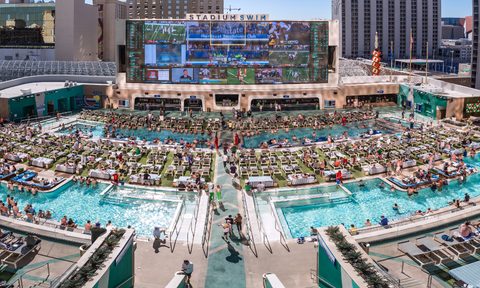 Stadium Swim at Circa Resort & Casino will e the home of the Red Bull Watch Party.