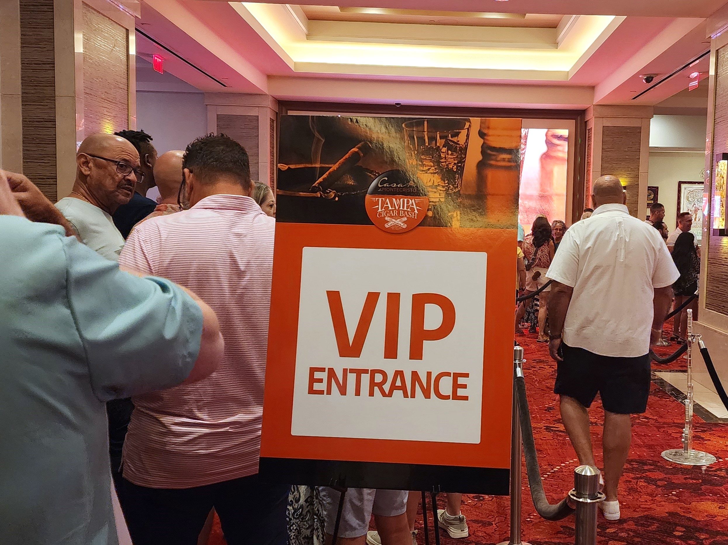 Tampa Bay Cigar Bash 2024 hosted by Casa de Montecristo VIP entrance