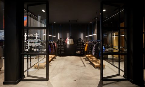the north face new store storefront
