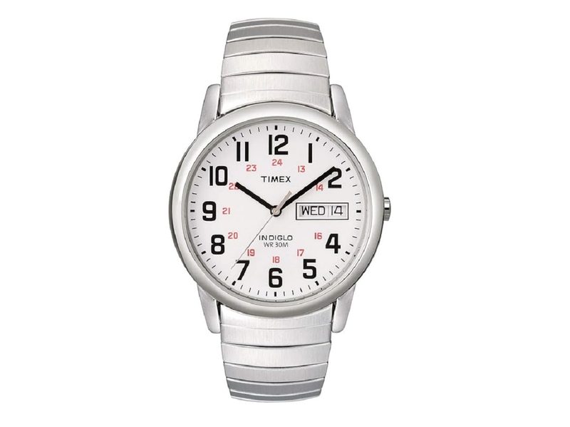 The Timex Men's Easy Reader Watch on a white background.