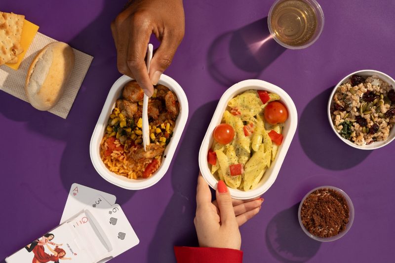 Virgin Atlantic Economy fall-winter menu