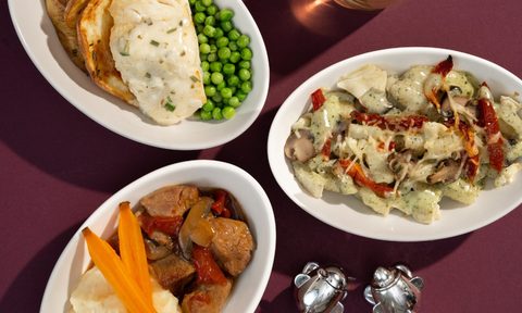Virgin Atlantic Premium fall-winter menu