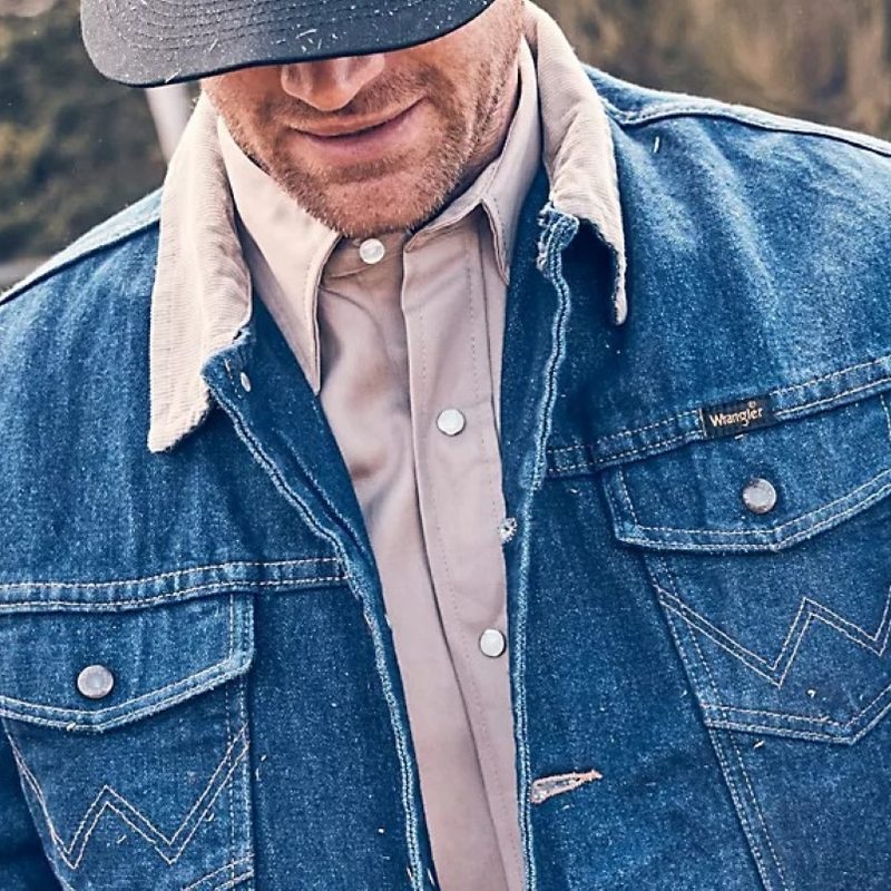 Wrangler Corduroy Collar