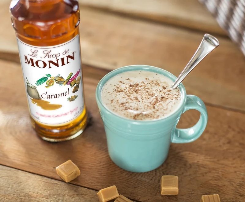 Monin caramel syrup