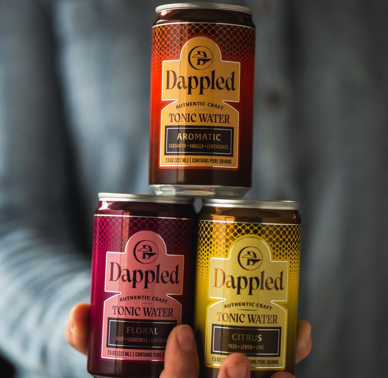 Dappled Tonic set of drinks.