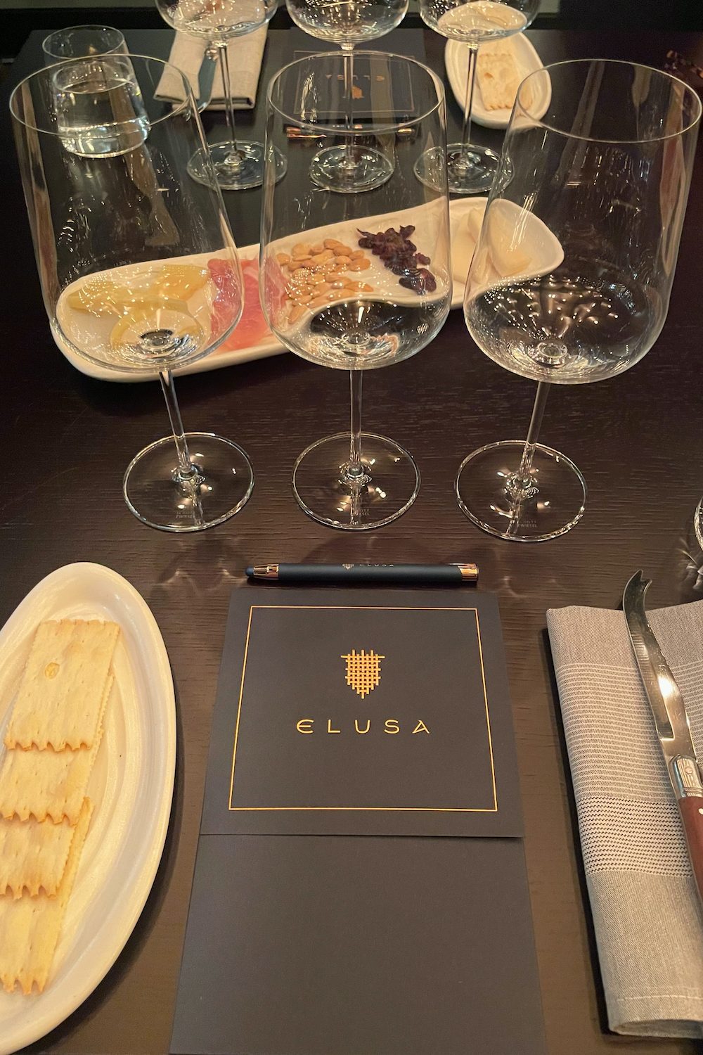 Elusa Winery at Four Seasons Napa.