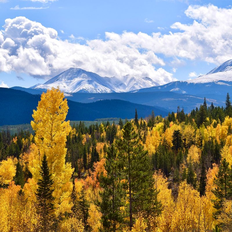 Colorado in the fall