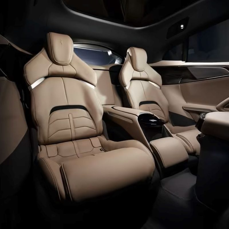 Interior of the 2025 Ferrari Purosangue