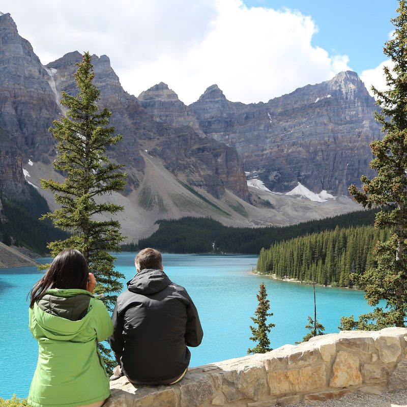 Banff lake