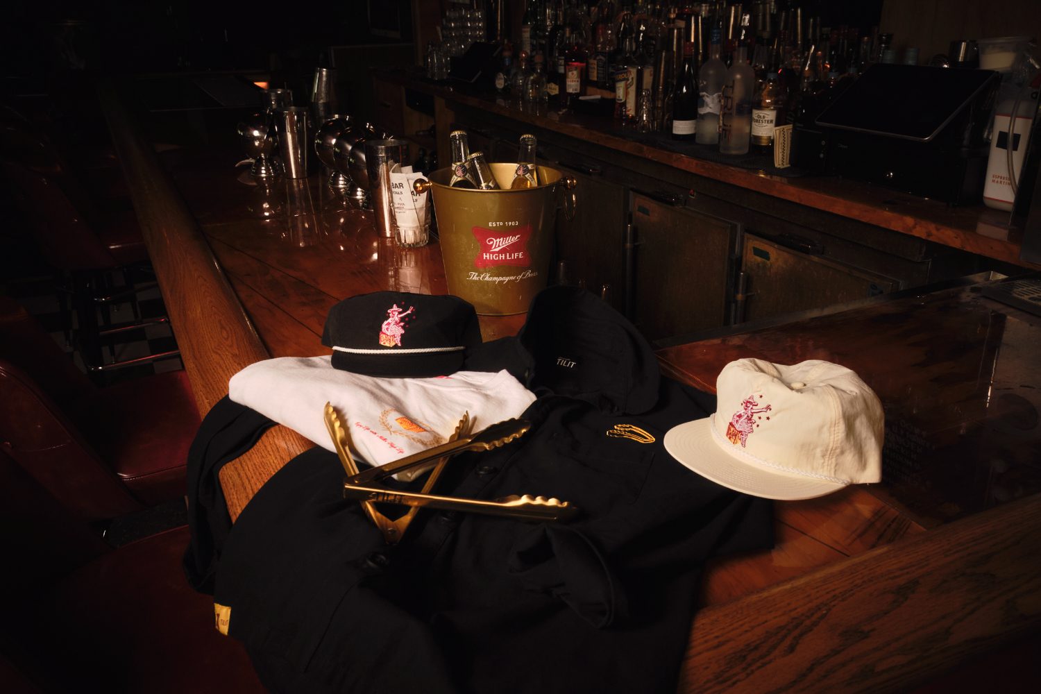 Miller High Life and Tilit collaboration.
