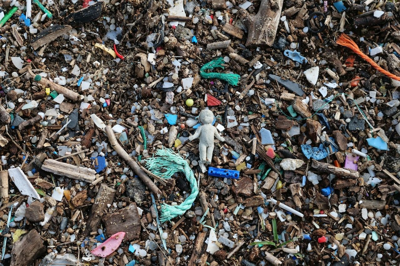 plastics in landfill