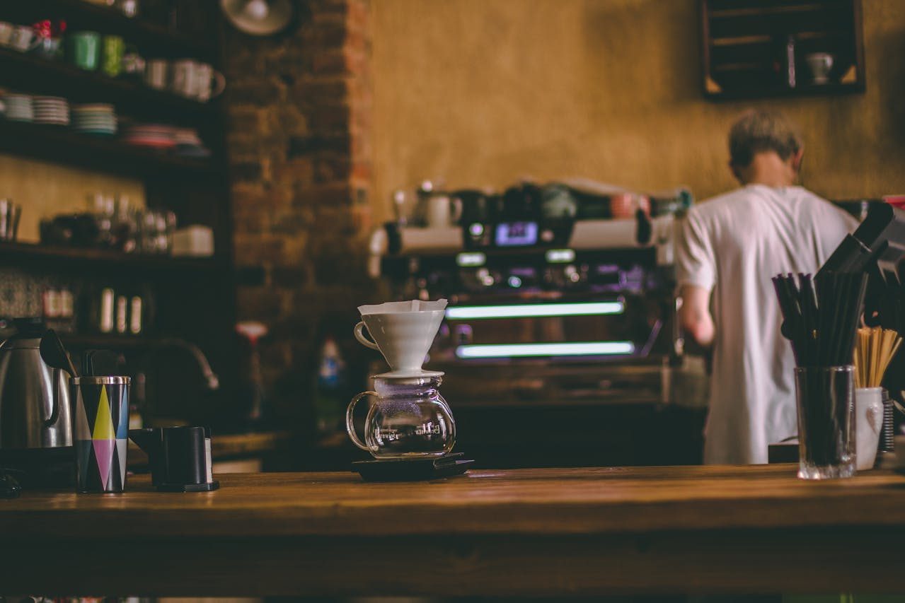 pour over coffee