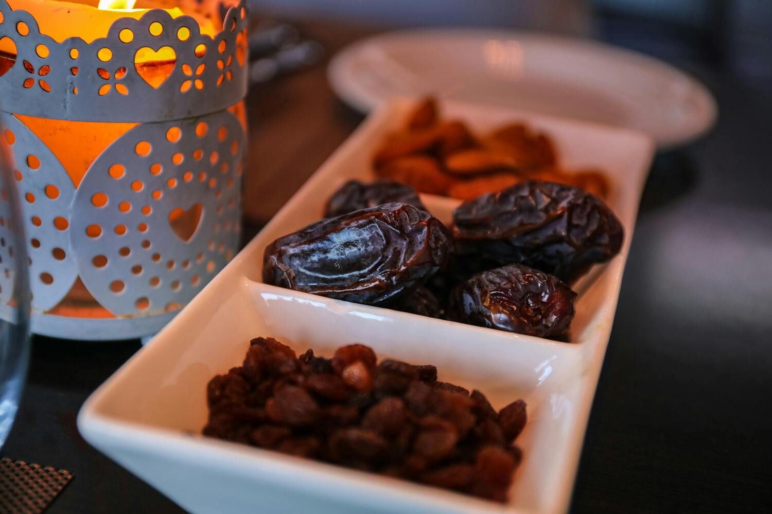 Raisins and dates
