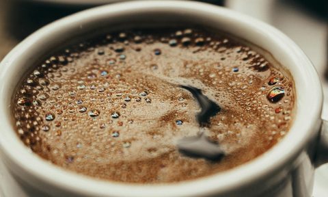 Cup of black coffee