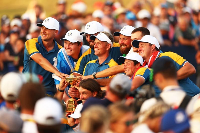 2023 Ryder Cup winning team.