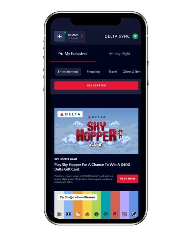 Delta Skyhopper on device