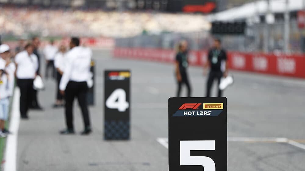 Hot laps zones
