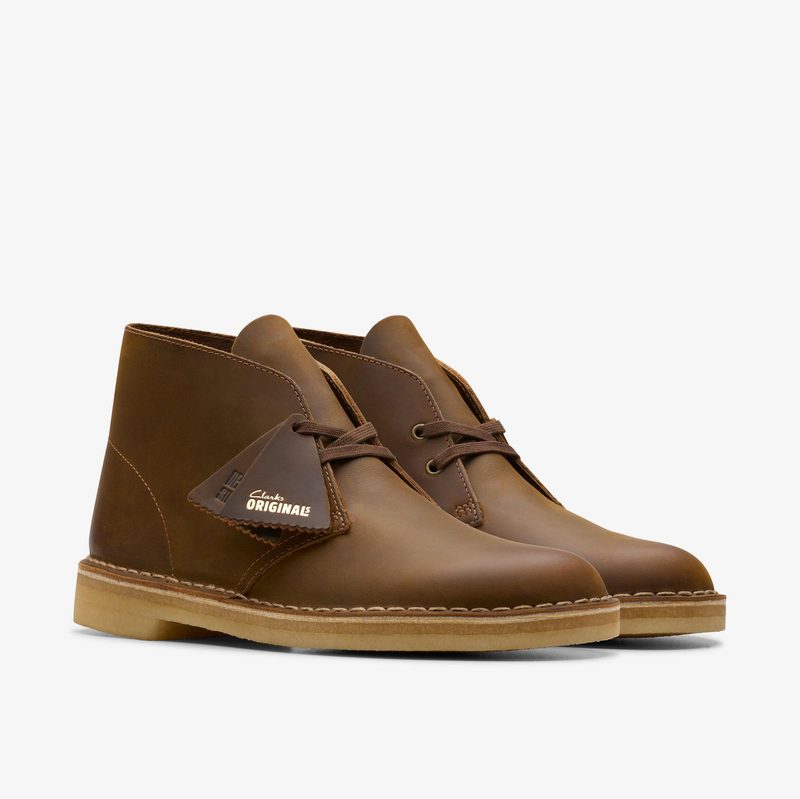Clarks Desert boots in beeswax