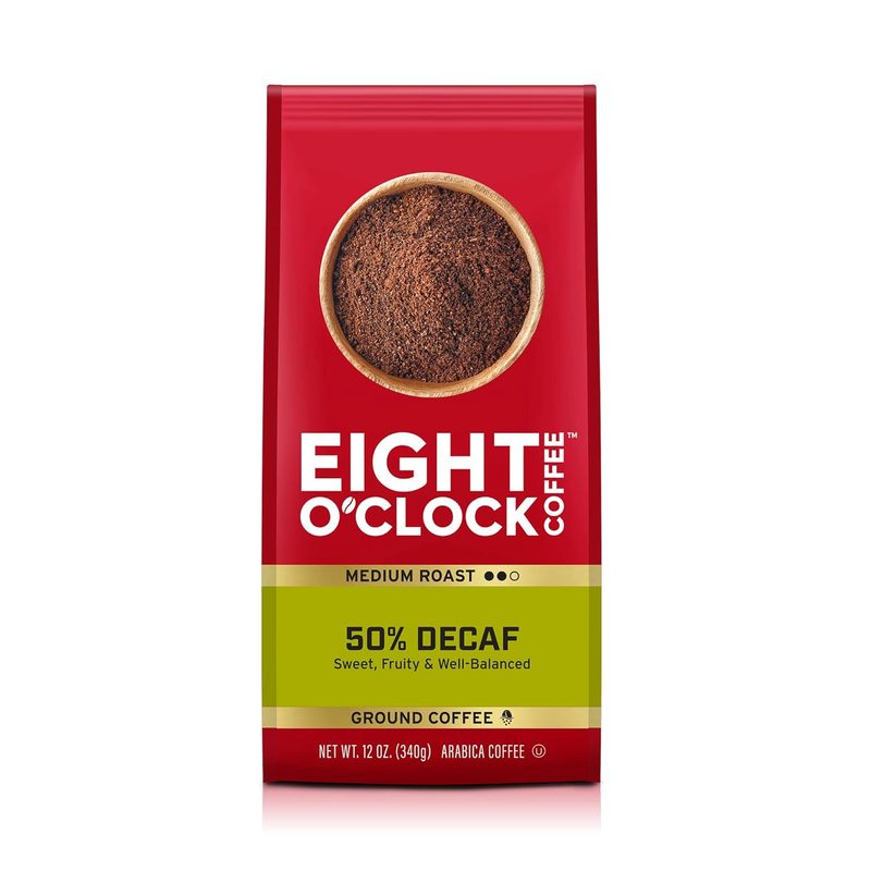 Eight O'Clock Coffee 50% Decaf Coffee