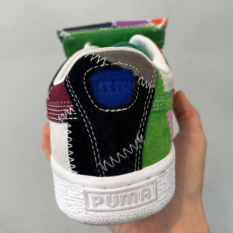 back heel of Puma and Nicole Mclaughlin shoe