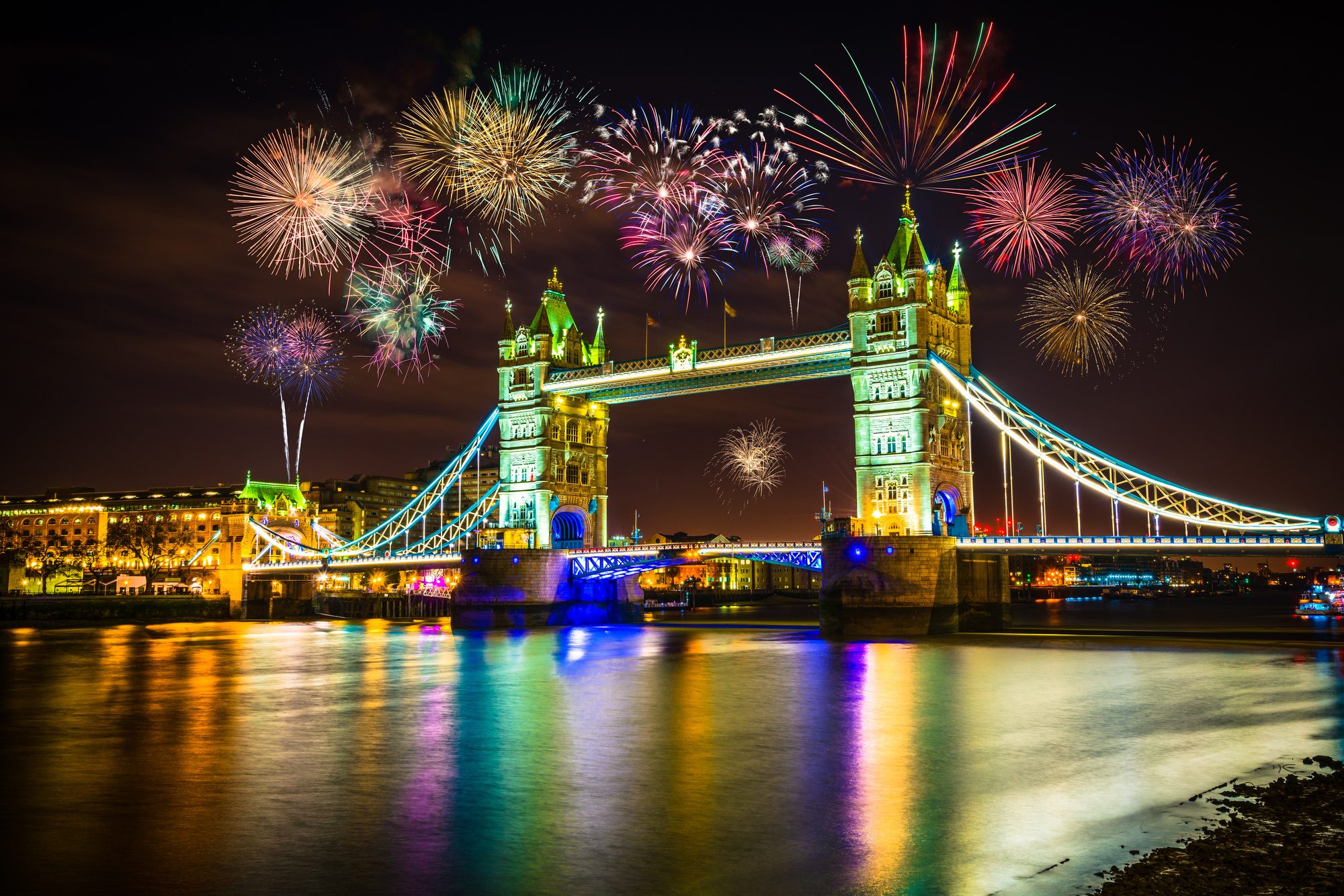 London fireworks