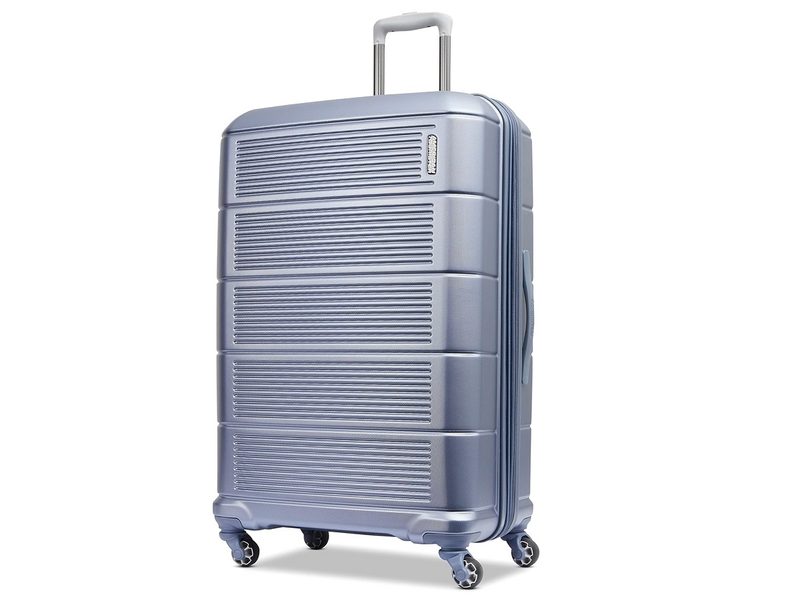 The American Tourister Stratum 2.0 Expandable Hardside Luggage on a white background.