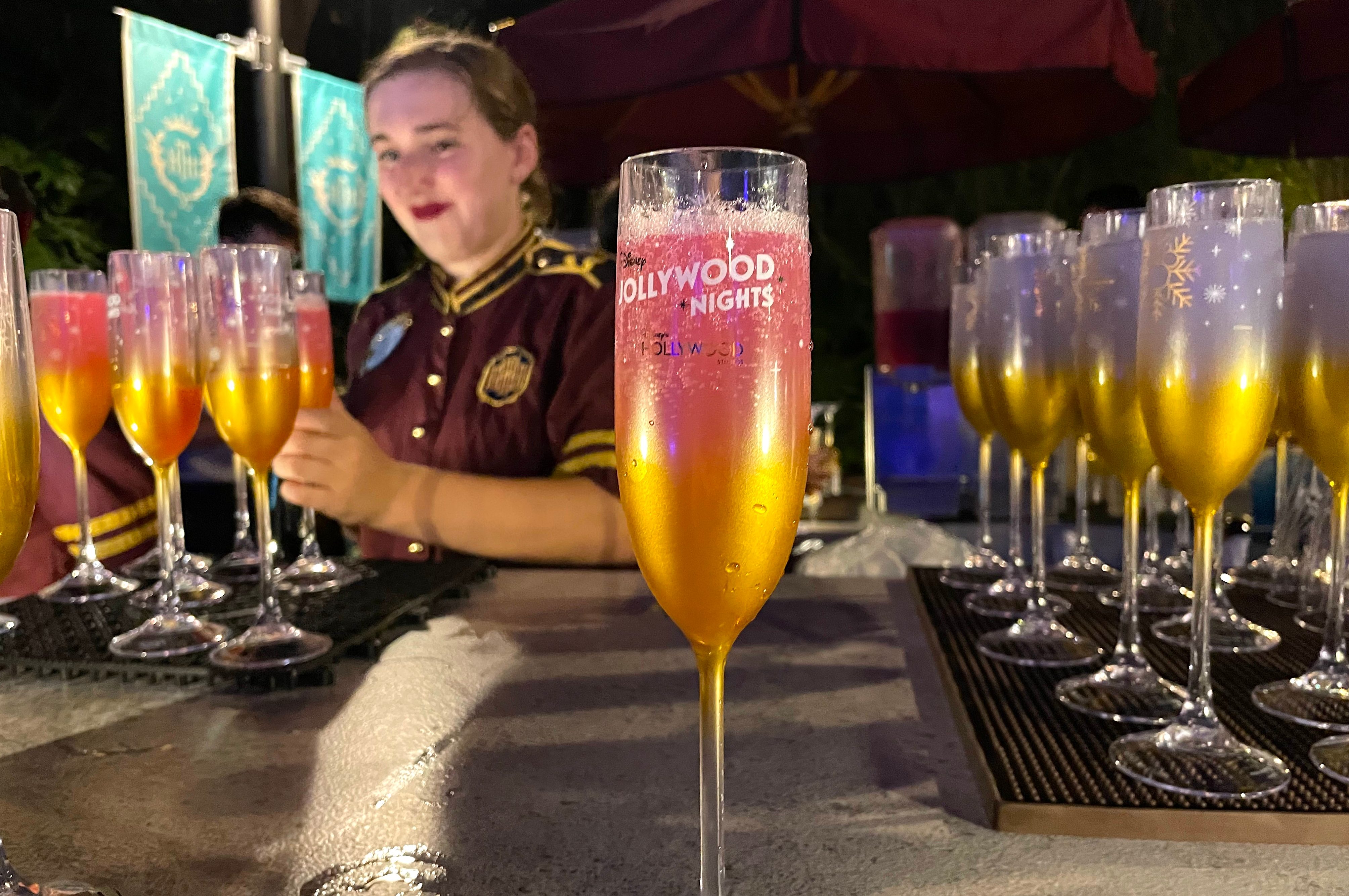 An exclusive cocktail at Disney's Jollywood Nights