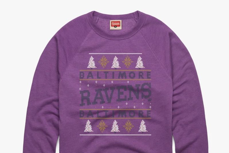 Baltimore Ravens Holiday Sweater