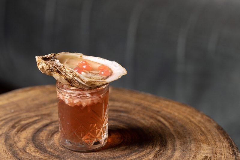 Berry Oyster Shooter