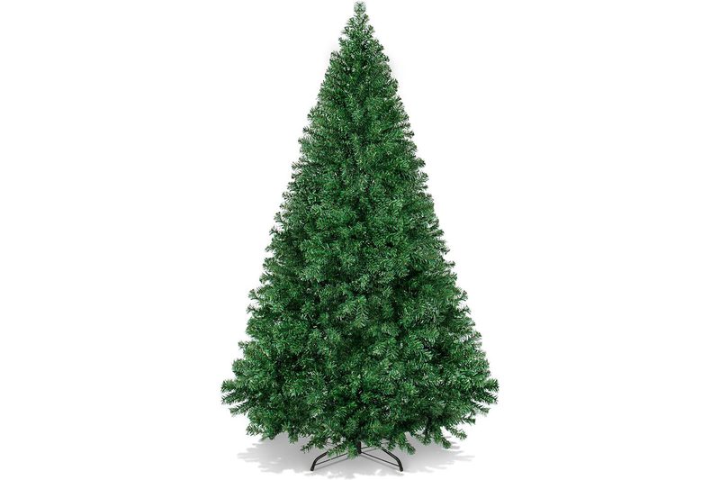 The Best Choice Products Artificial Christmas Tree 6ft Unlit on a white background