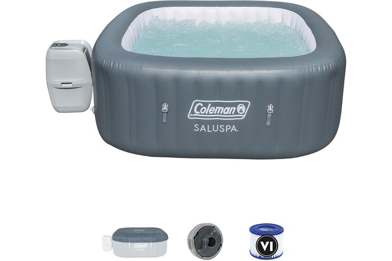 The Bestway Coleman Hawaii AirJet Hot Tub on a white background.