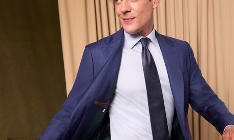 Bonobos Super 150 suit in blue