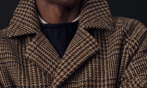 Buck Mason coat and sweater