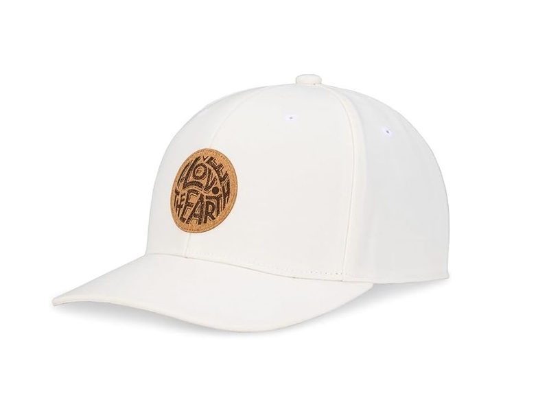 The Callaway Hat says 'Love the Earth' on its label.