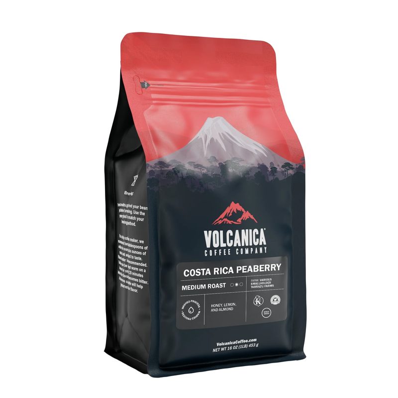 Volcanica Coffee Costa Rica Peaberry Coffee