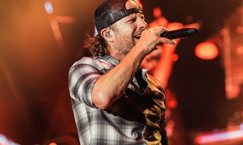Dierks Bentley in Flag & Anthem flannel