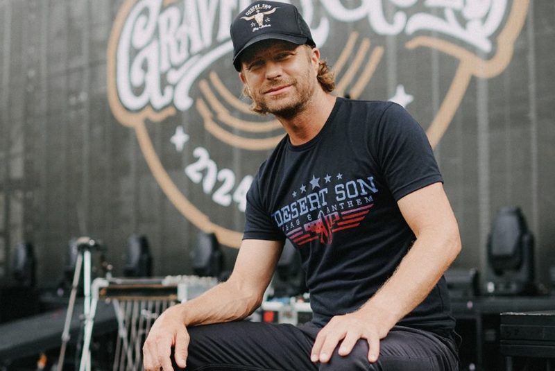 Dierks Bentley in Flag & Anthem tee